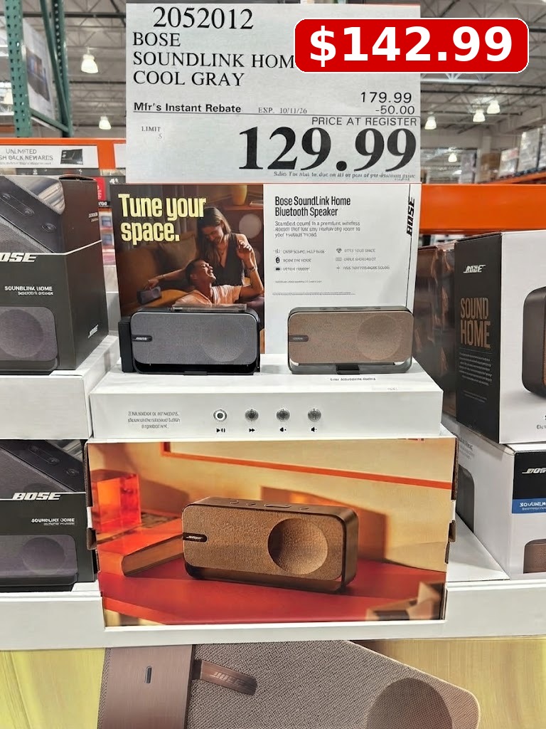 Bose SoundLink Home Bluetooth Speaker, Cool Gray