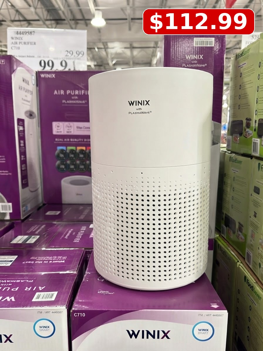 WINIX C710 4-Stage True HEPA Air Purifier with Wi-Fi and Additional Filter