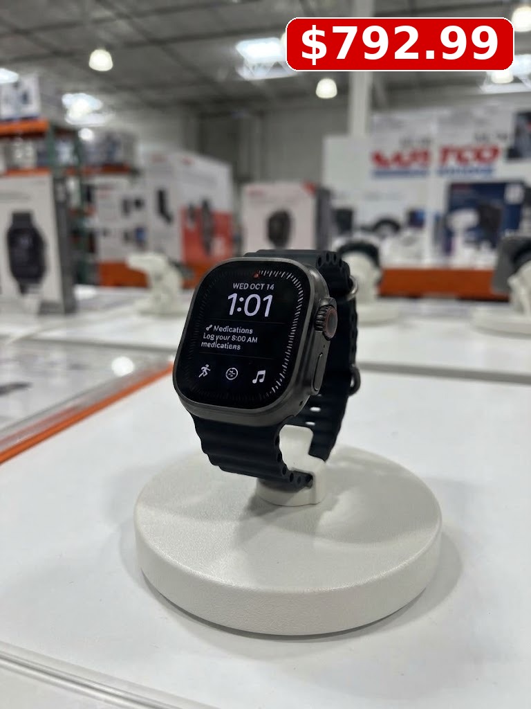 Apple Watch Ultra 4 (GPS + Cellular) 49mm Black Titanium Case with 5G and Satellite Communications