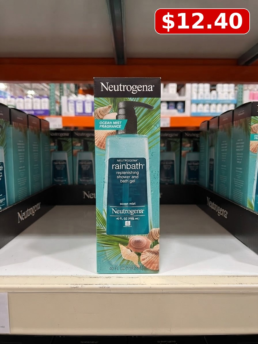 Neutrogena Rainbath Shower Gel, Ocean Mist, 40 fl oz