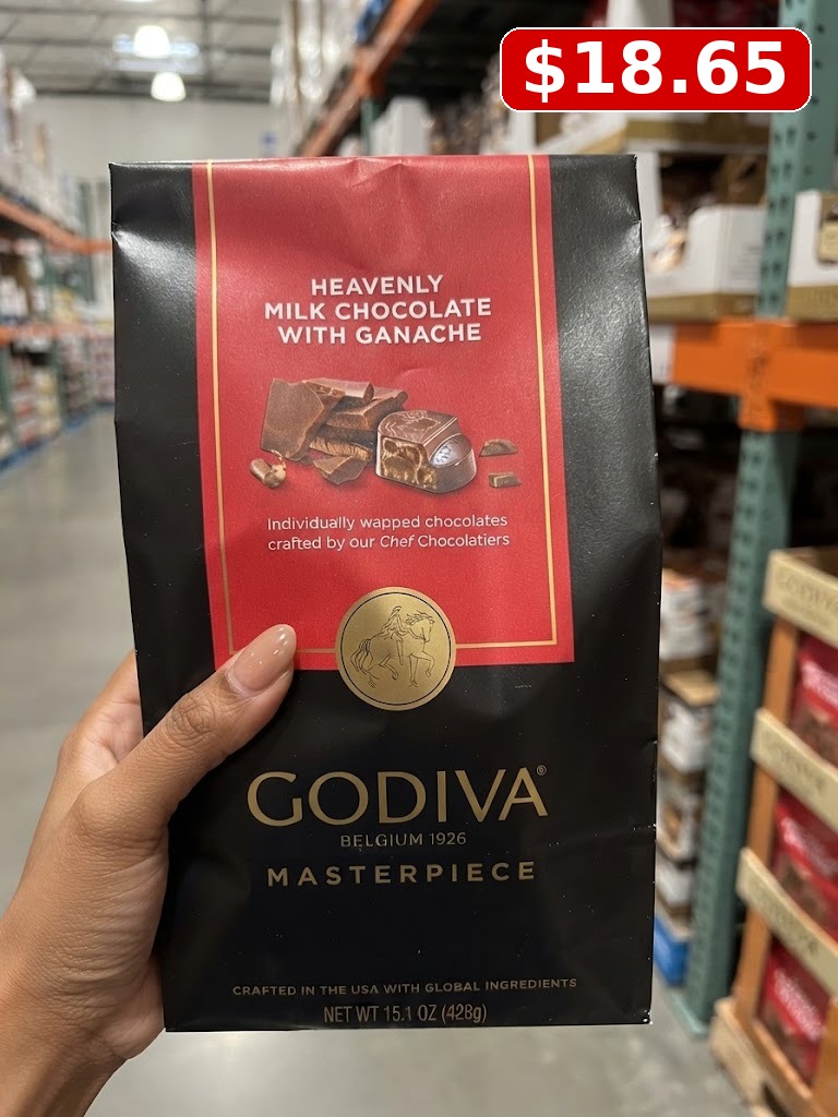 Godiva Ganache Masterpiece Milk Chocolate, 15.1 oz