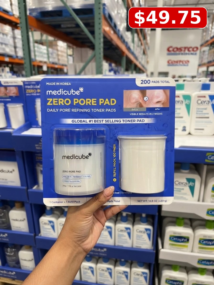 Medicube Zero Pore Pads + Refill Pack, 200-count