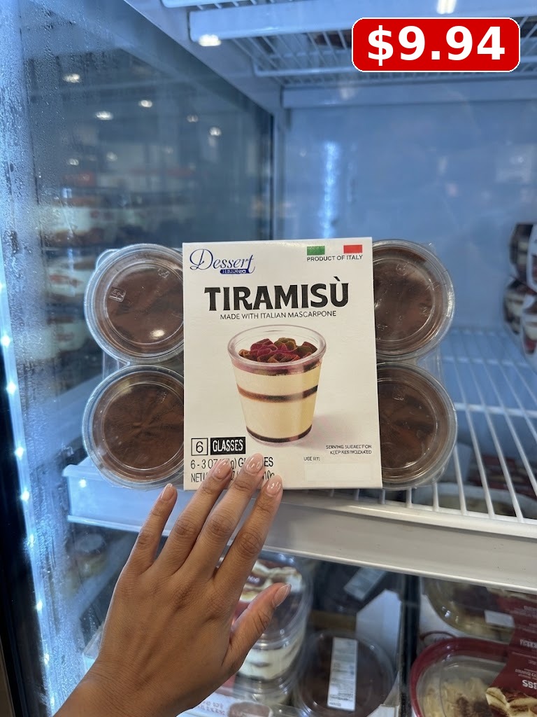Dessert Italiano Tiramisu Cups, 3 oz, 6-count