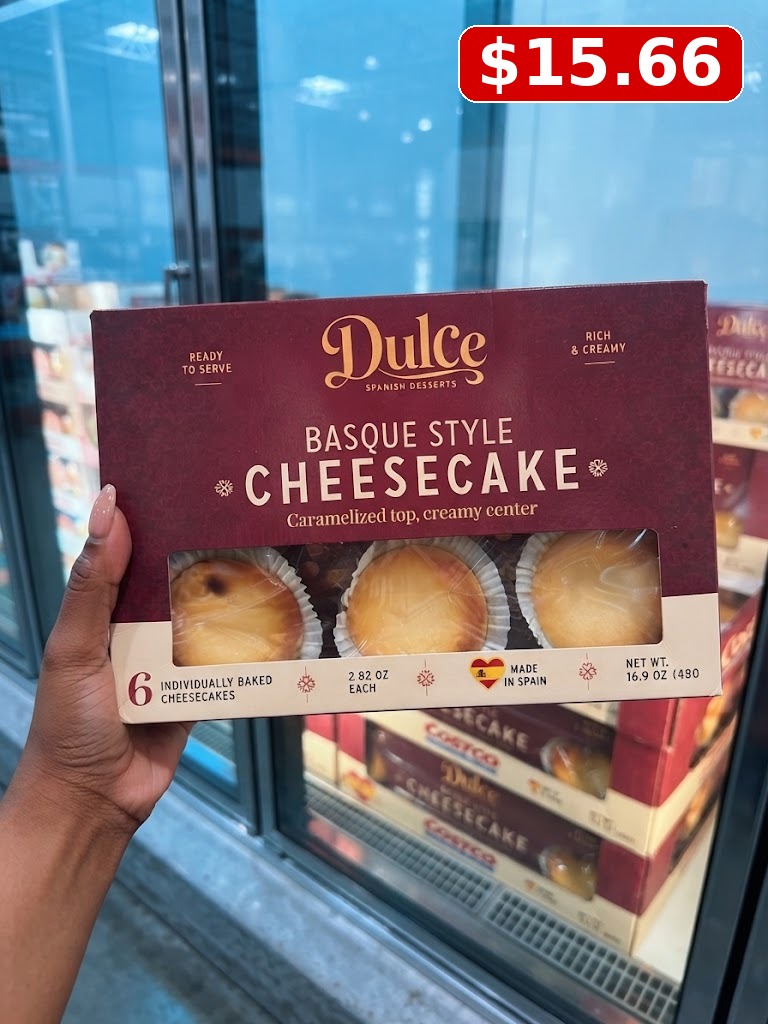 Dulce Basque Style Cheesecake, 2.82 oz, 6-count