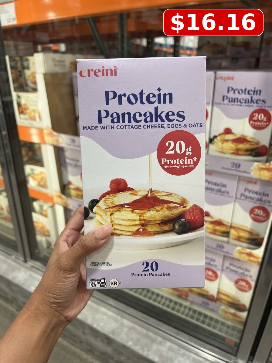Crepini Cottage Cheese Protein Pancakes, 20-count