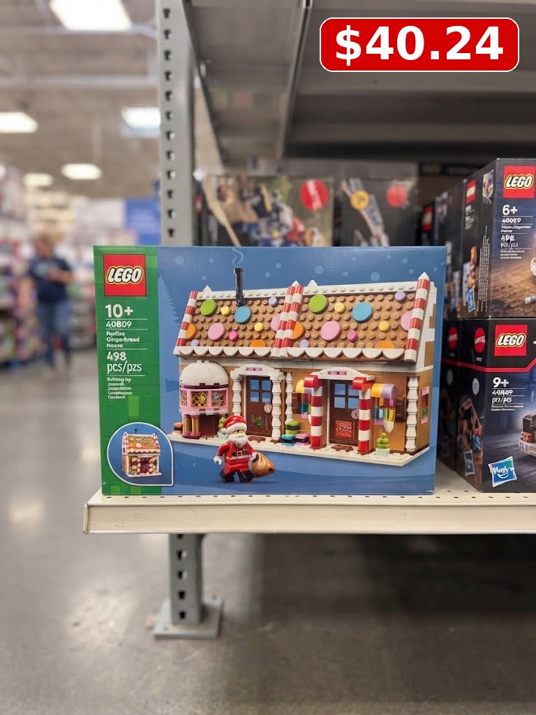 LEGO Gingerbread House Building Set 40809