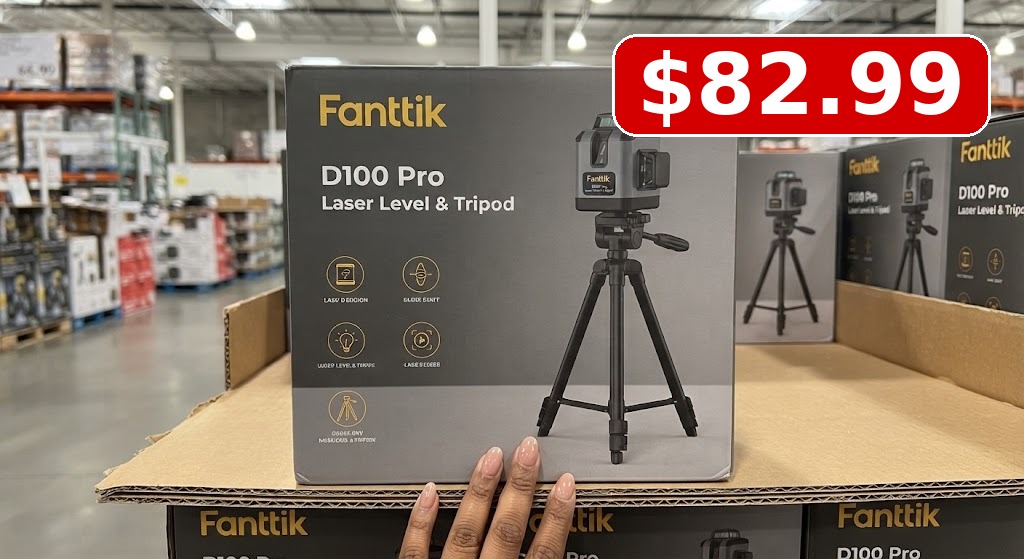 Fanttik D100 PRO Laser Level with Tripod