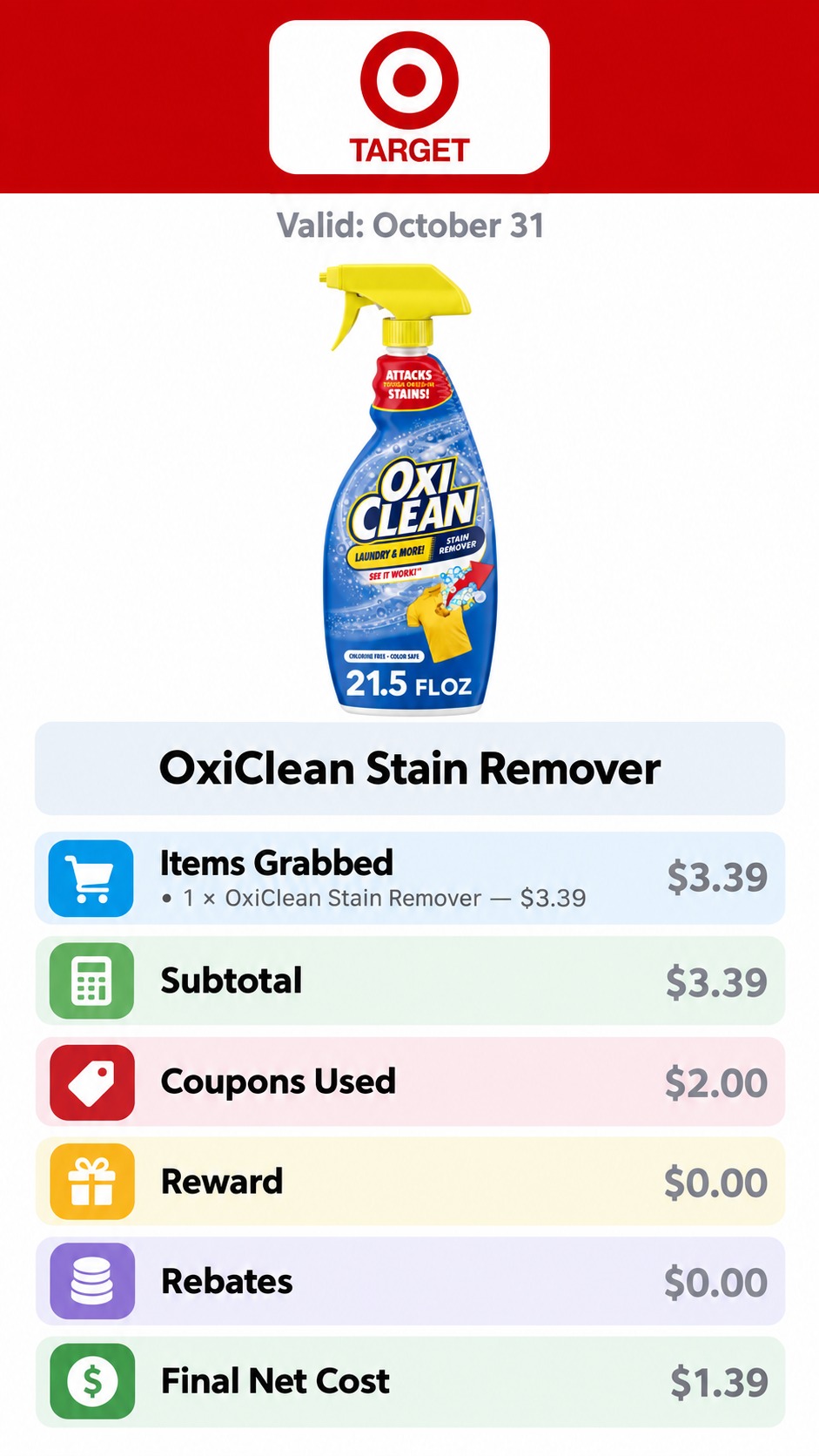 OxiClean Stain Remover