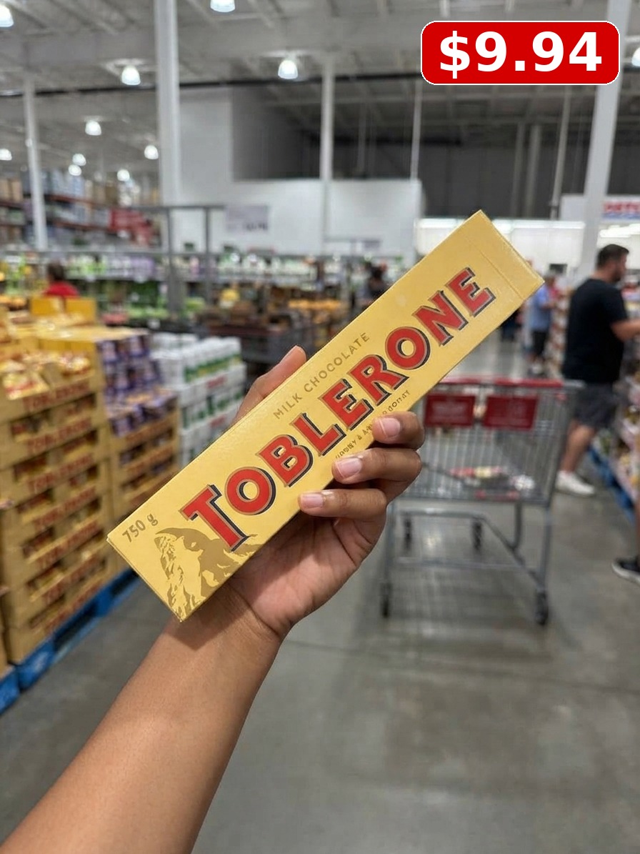 Toblerone Swiss Milk Chocolate Bar, 3.52 oz, 6-Count