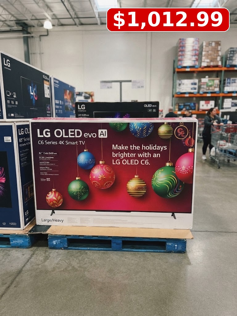 LG 55" Class - OLED evo AI C6 Series - 4K Smart TV - Allstate 3-Year Protection Plan Bundle