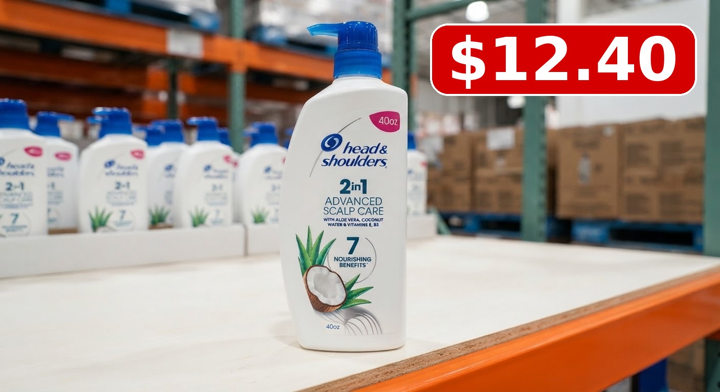 Head & Shoulders 2-in-1 Dandruff Shampoo and Conditioner Advanced Scalp Care, 40 fl oz