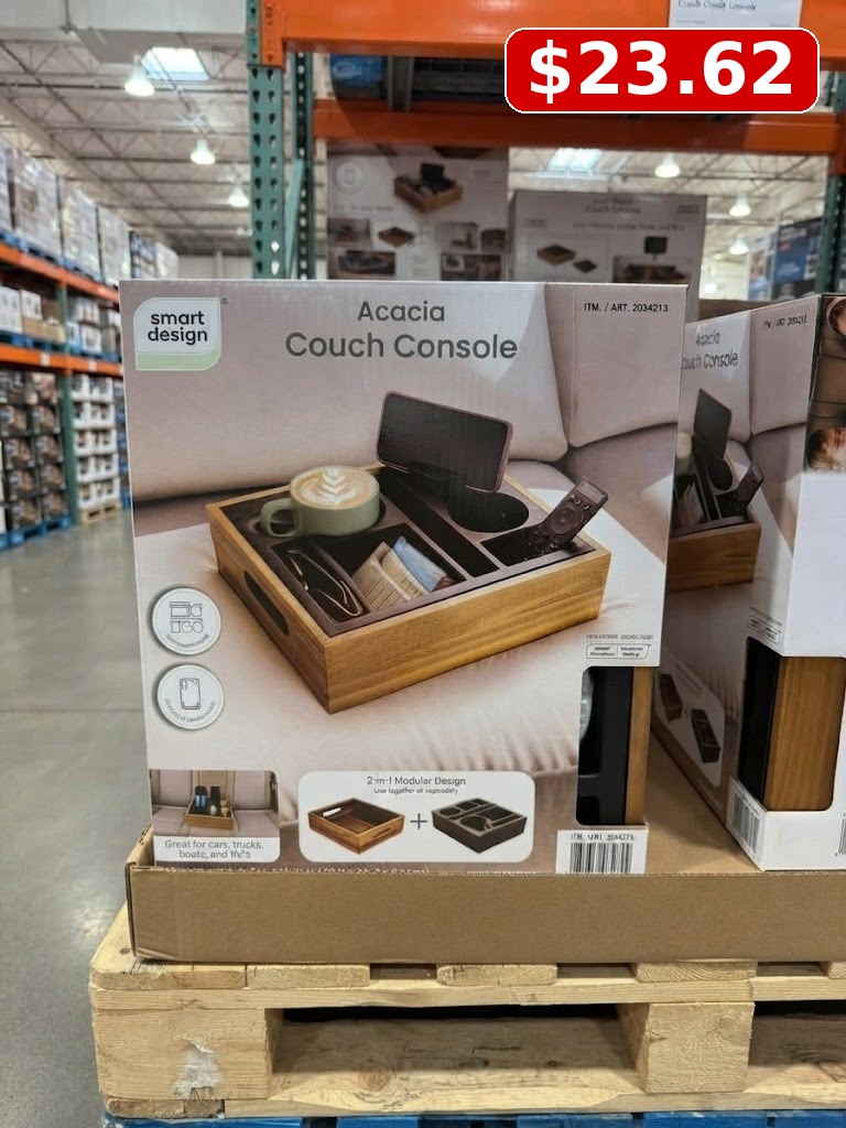 Smart Design Acacia Couch Console