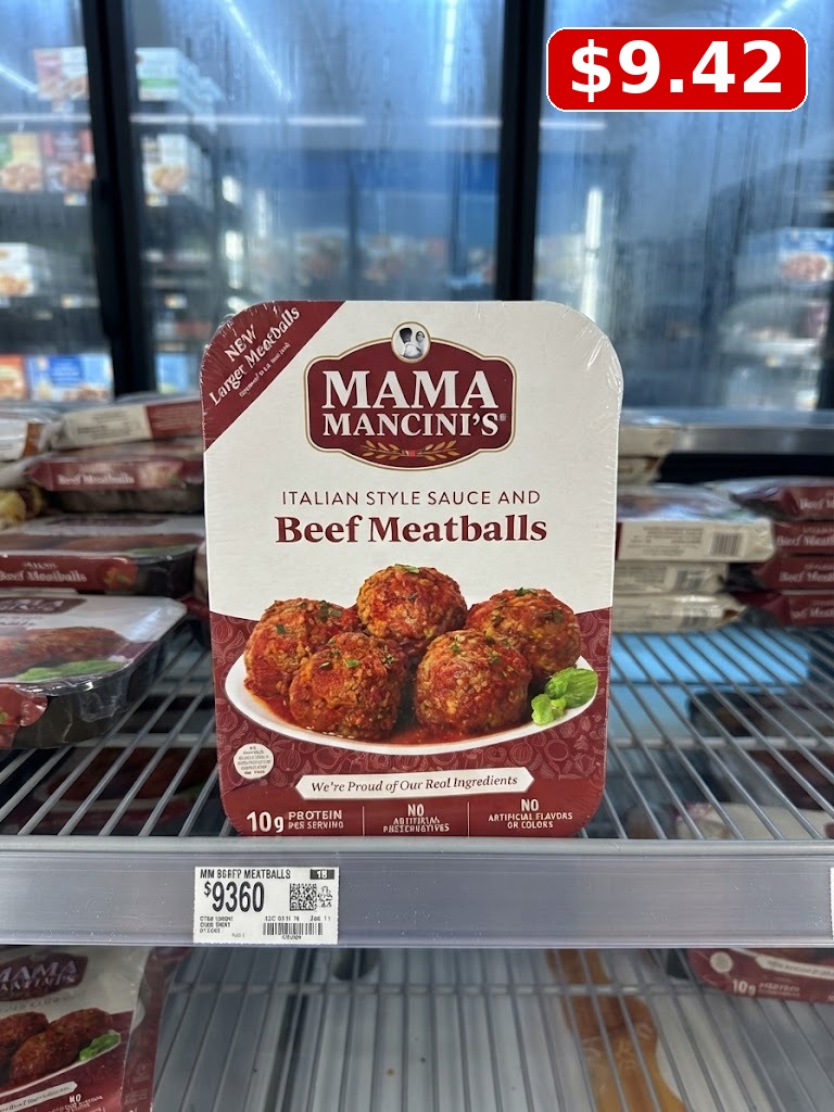 MamaMancini's Beef Meatballs