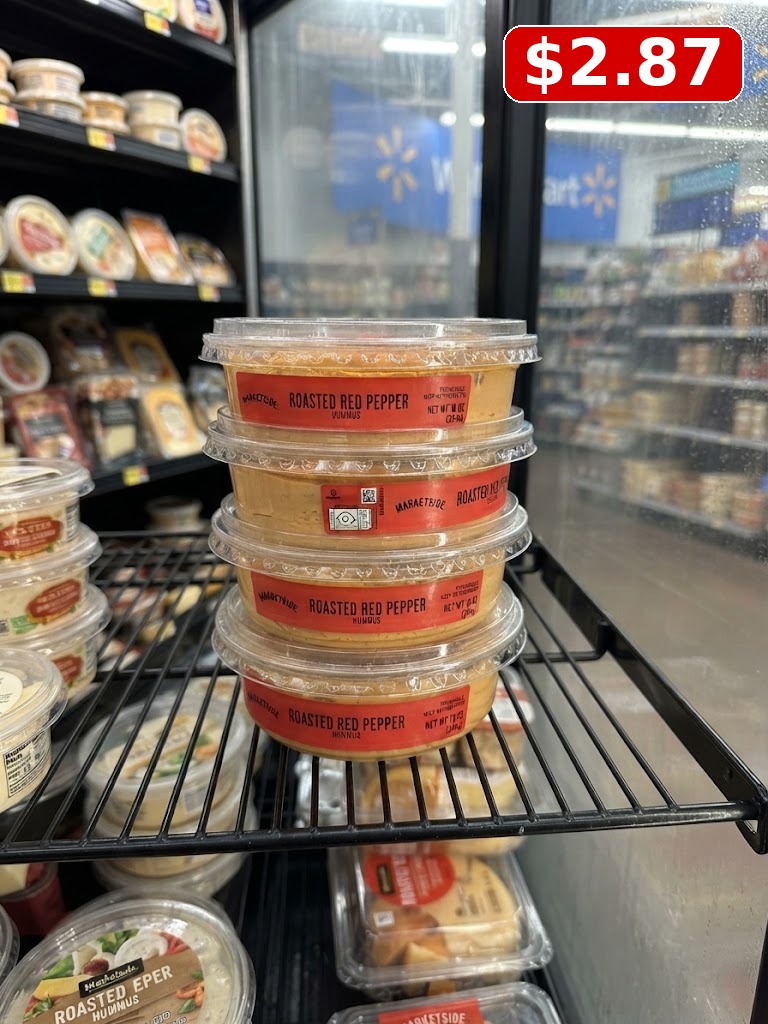 Marketside Roasted Red Pepper Hummus