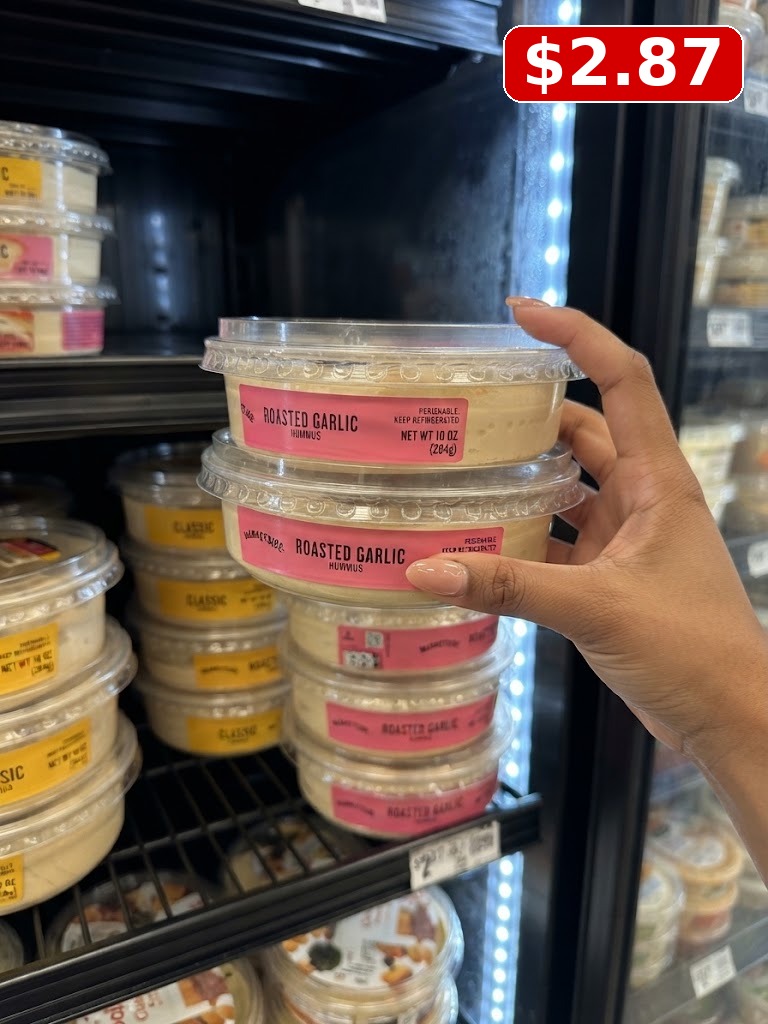 Marketside Roasted Garlic Hummus