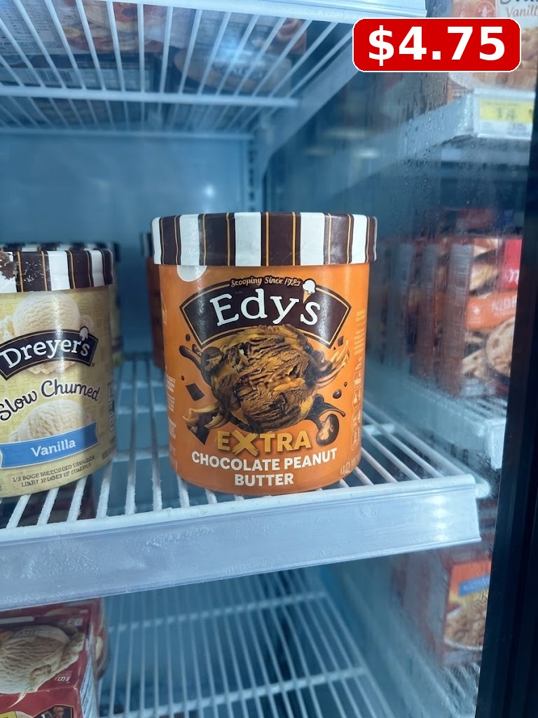 Edy's/Dreyer's Extra Chocolate Peanut Butter, 48Oz