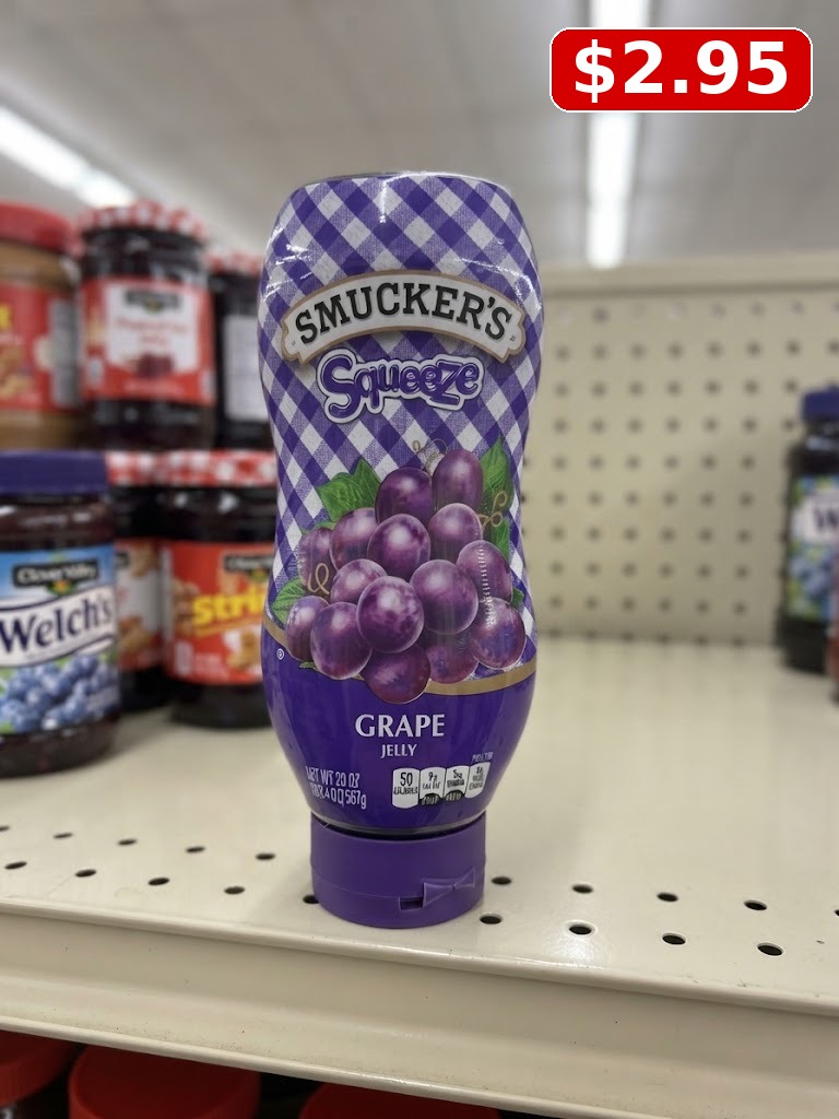 Smucker's Squeeze Grape Jelly, 20 Ounces