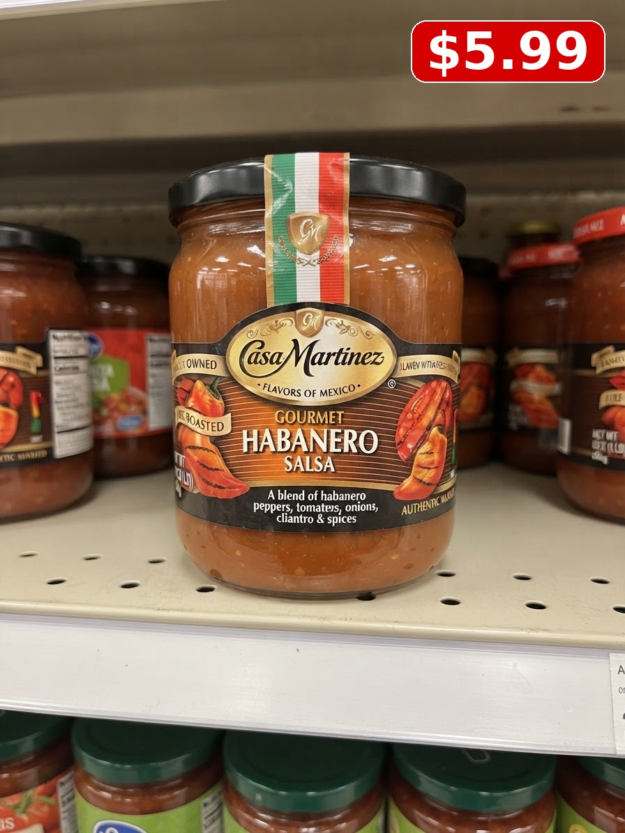 Casa Martinez® Fire Roasted Gourmet Habanero Salsa