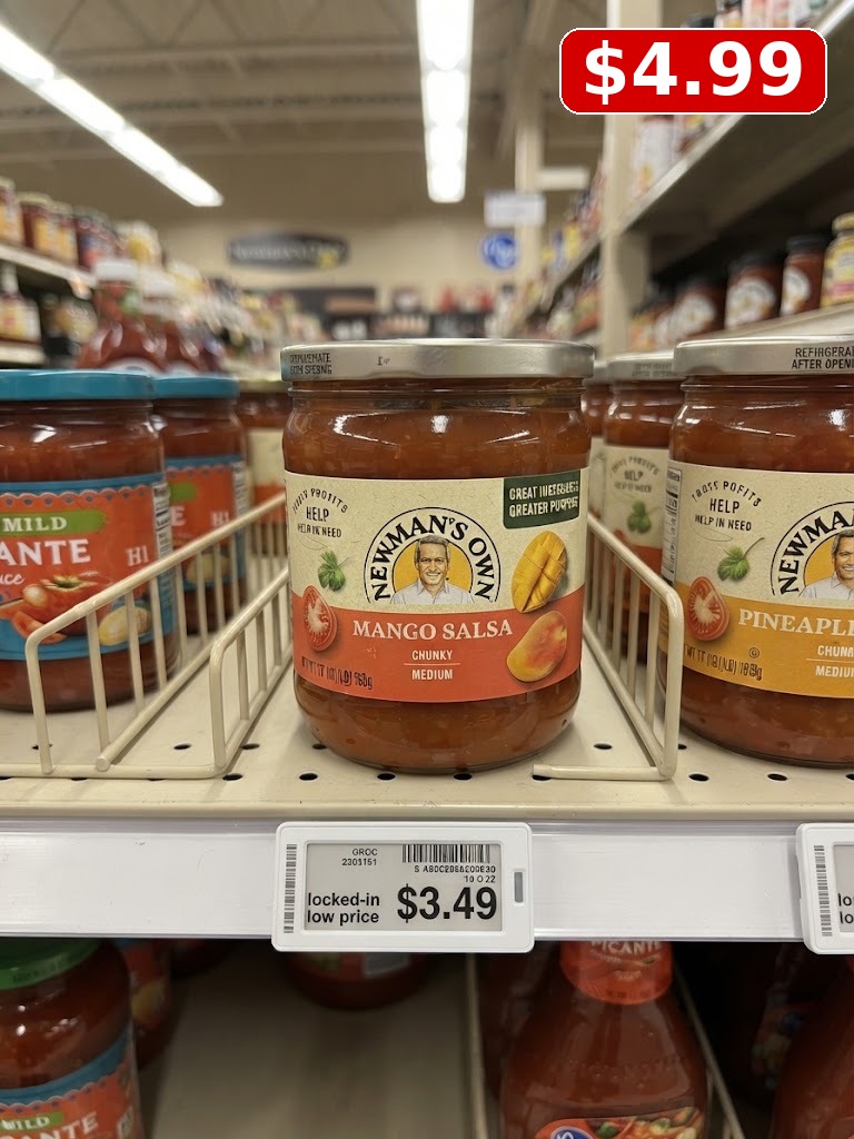 Newman's Own Chunky Medium Mango Salsa