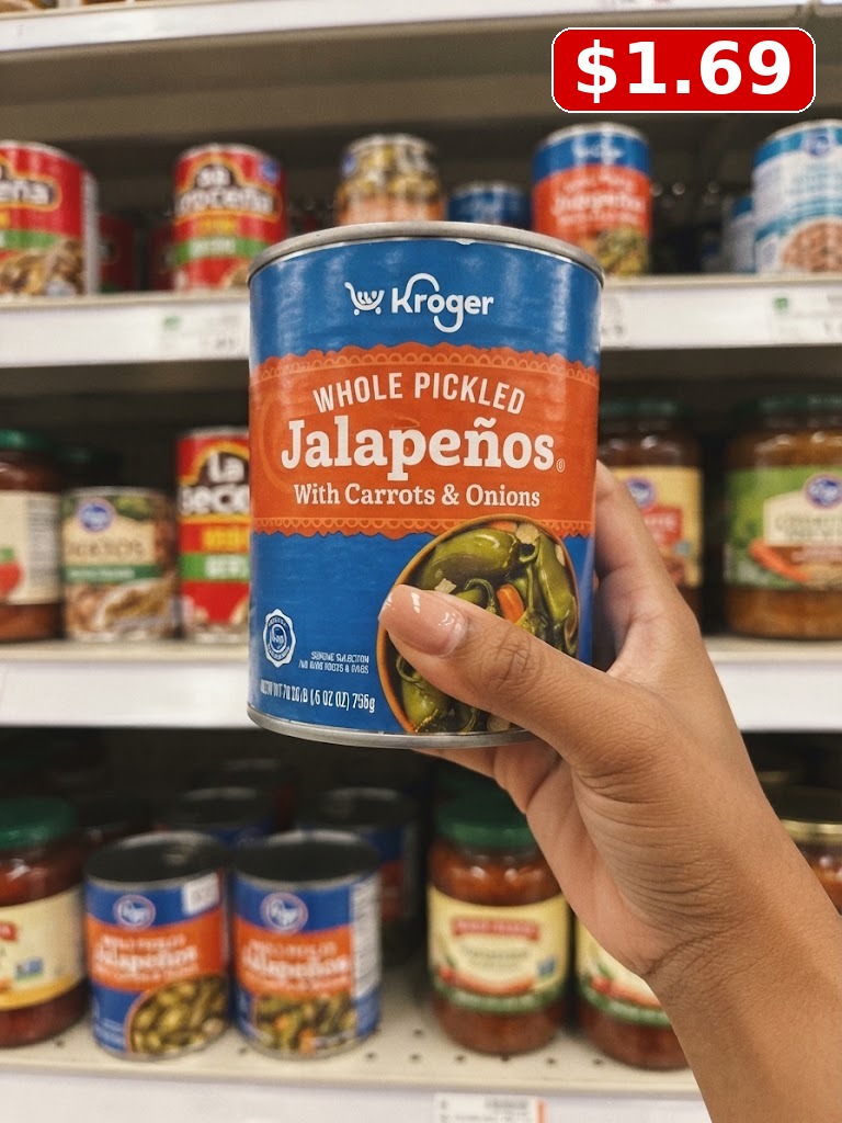 Kroger® Whole Pickled Jalapenos with Carrots and Onions