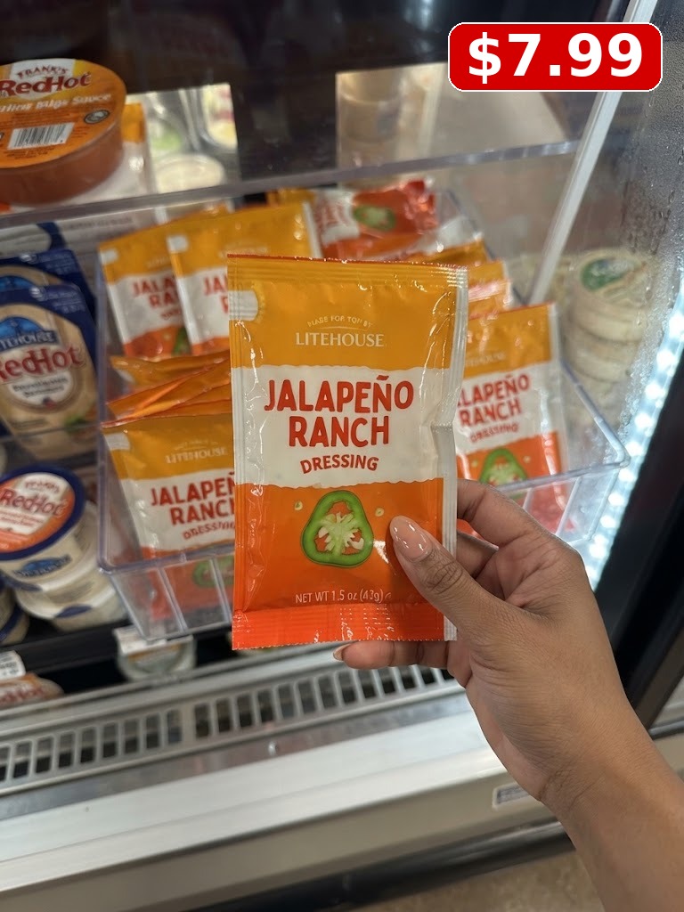 Litehouse Jalapeno Ranch Dressing & Dip Family Size 20 fl oz