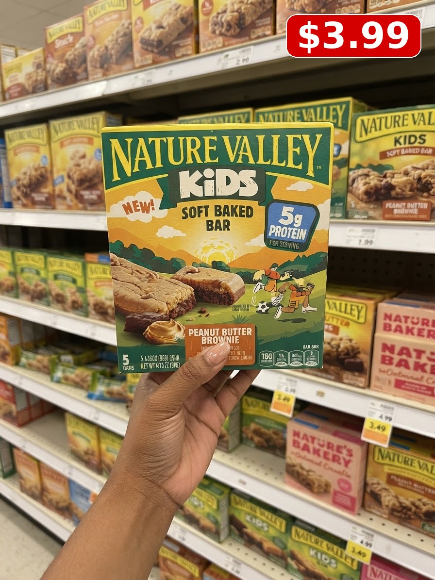 Nature Valley™ Kids Peanut Butter Brownie Soft Baked Bars