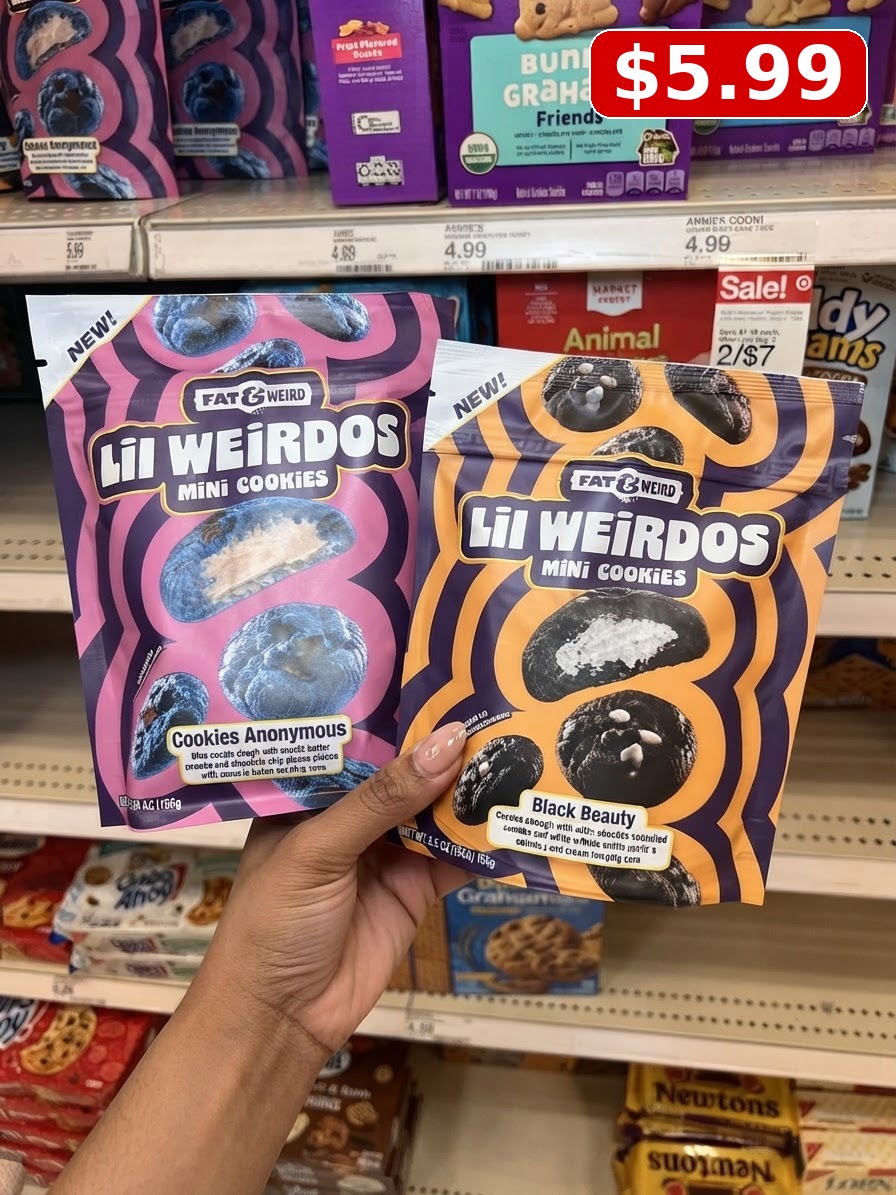 Fat and Weird Lil' Weirdo's Black Beauty Cookies - 5.5oz