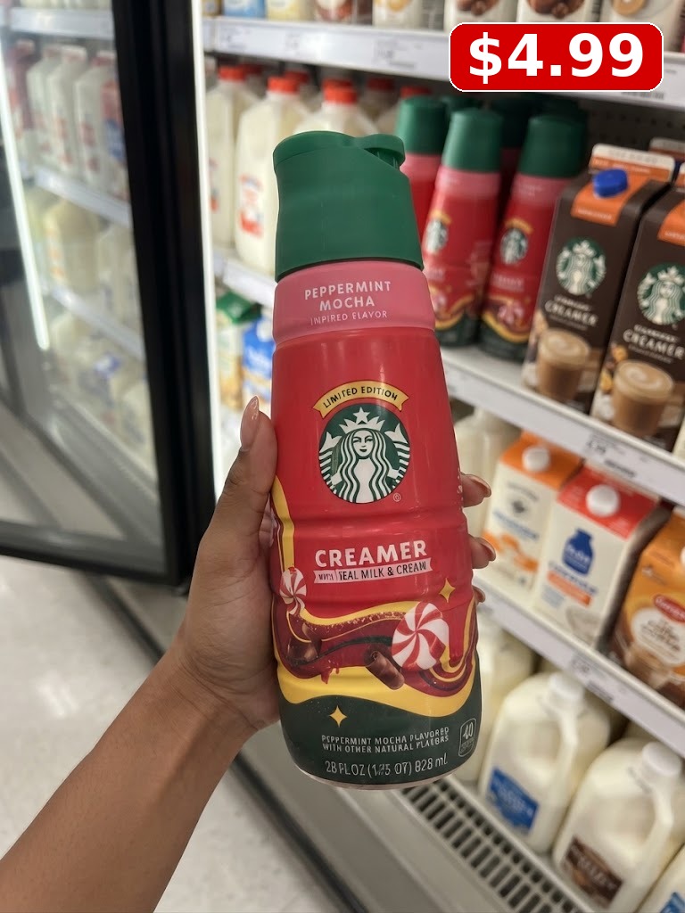 Starbucks Dairy Peppermint Mocha Creamer - 28 fl oz