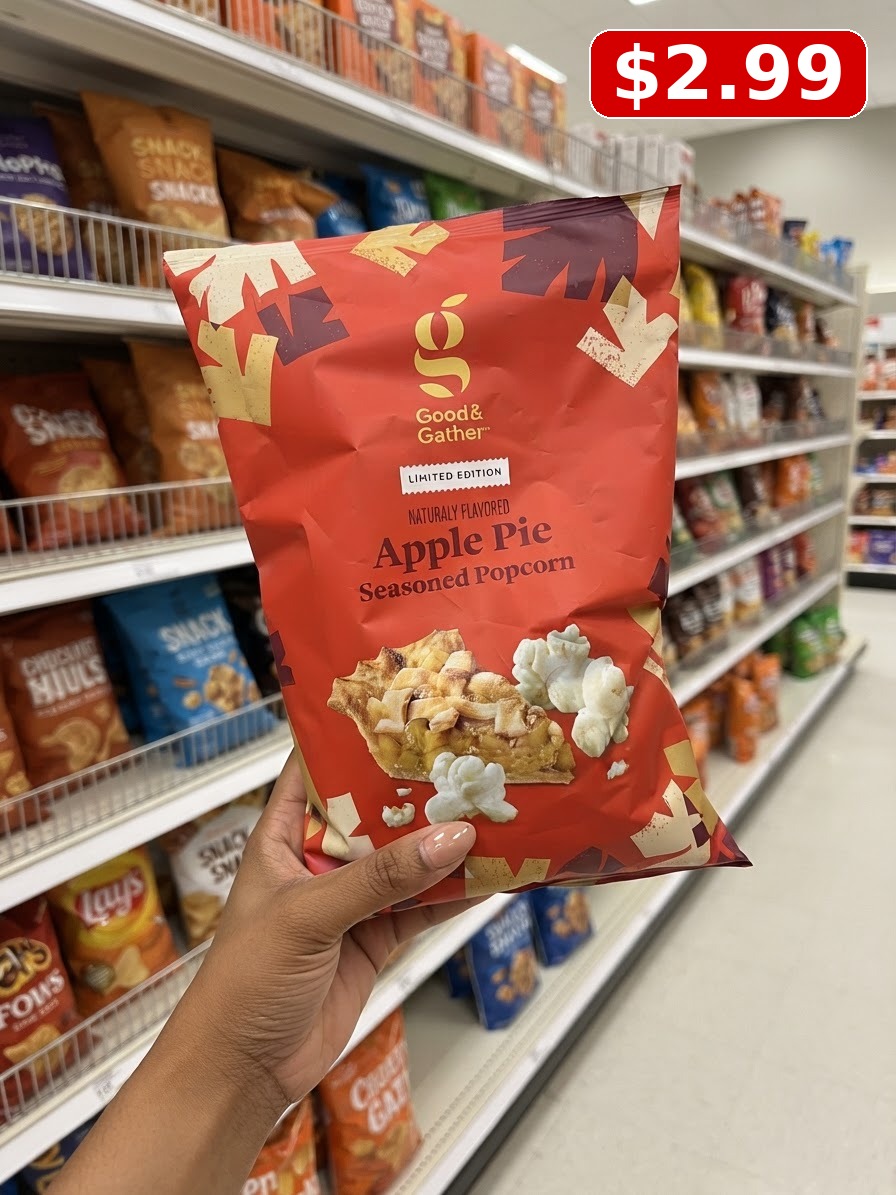 Fall Harvest Apple Pie Seasoned Popcorn - 5.5oz - Good & Gather™
