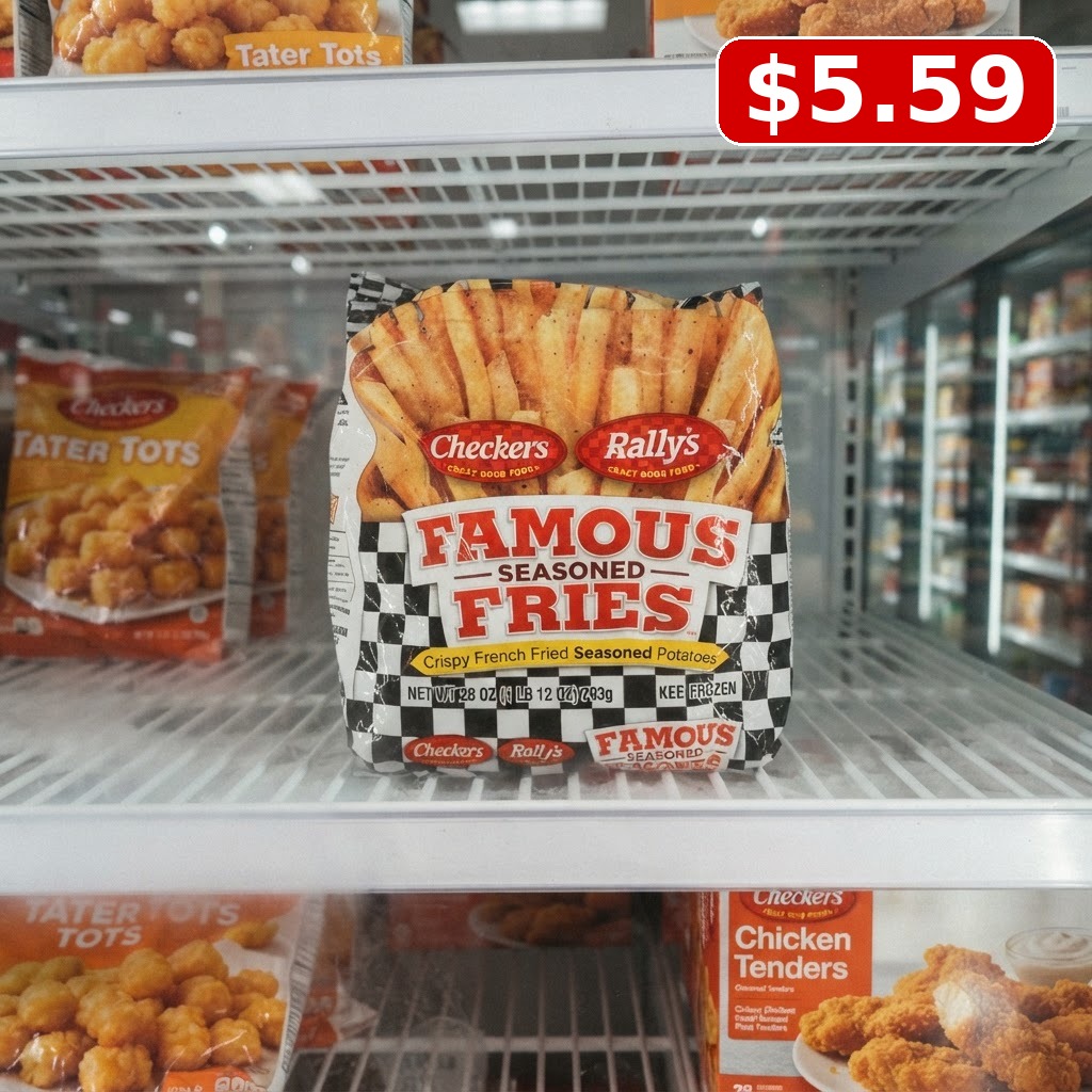 Checkers Frozen Crispy Frozen Seasoned Fries - 28oz
