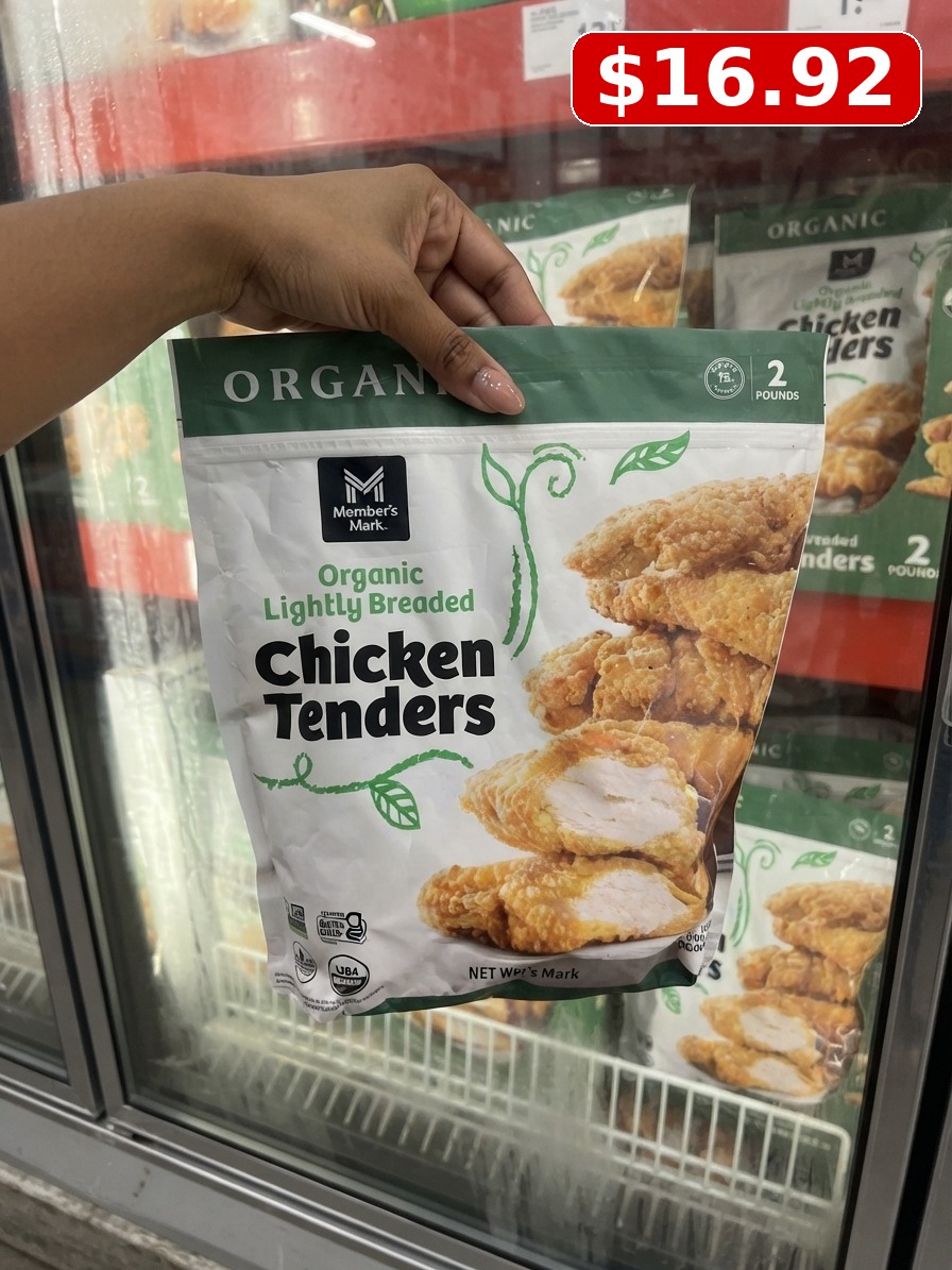 Member’s Mark Organic Lightly Breaded Frozen Chicken Tenders