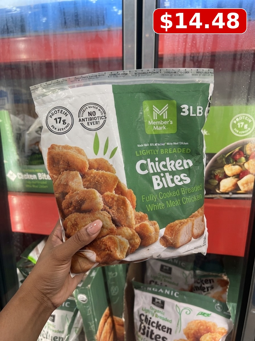 Member’s Mark Frozen Fully Cooked Lightly Breaded Chicken Breast Bites