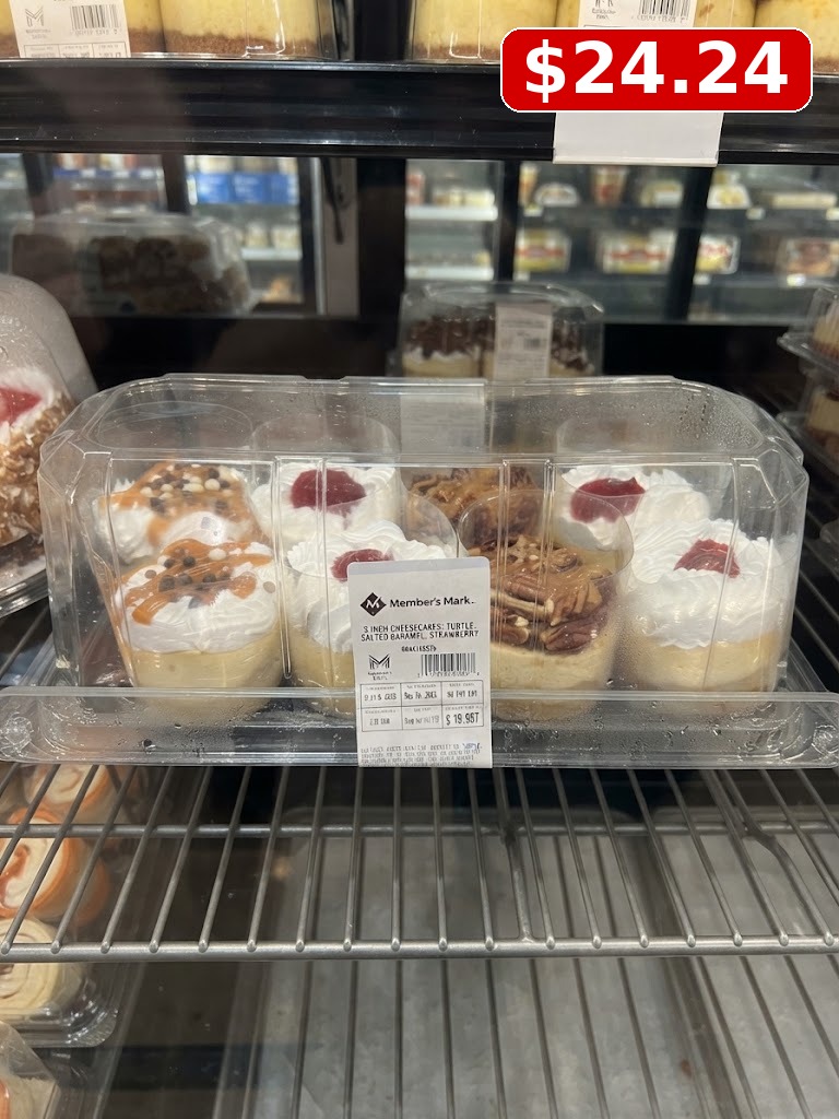 Member’s Mark 3" Assorted Cheesecakes