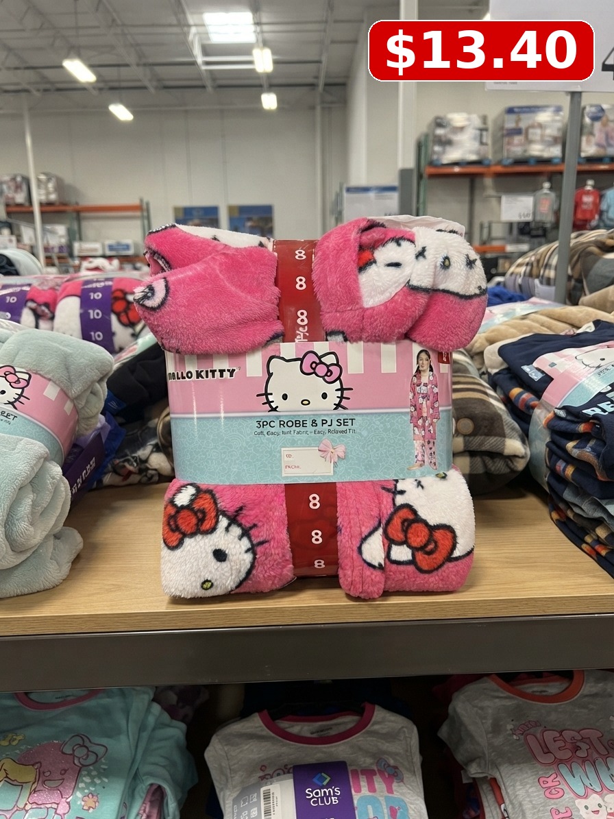 Hello Kitty Girls' Hello Kitty Halloween Pajama Set, 4
