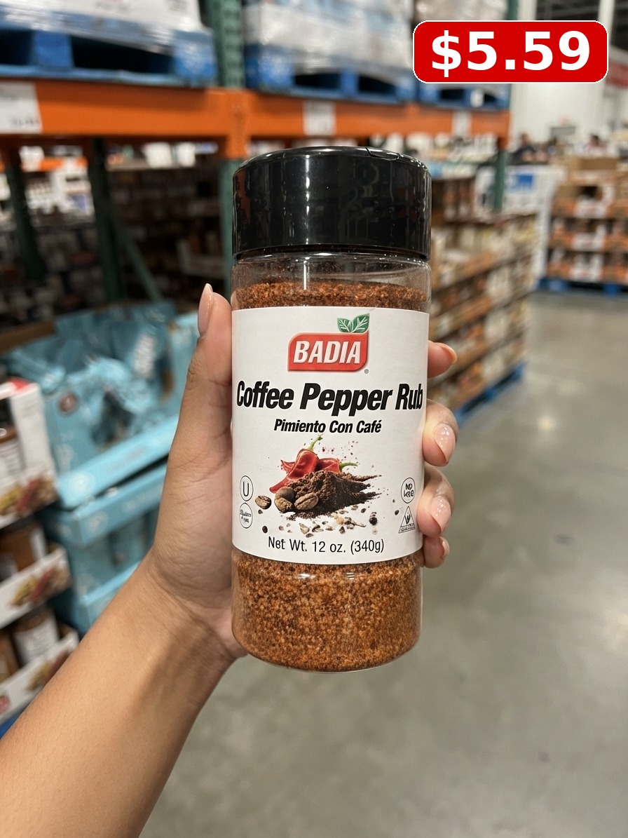Badia Coffee Pepper Rub, 12 oz