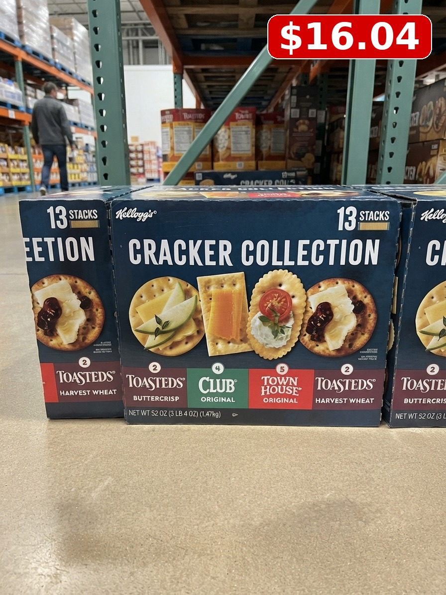 Kellogg's Cracker Collection, Variety Pack, 13-stacks