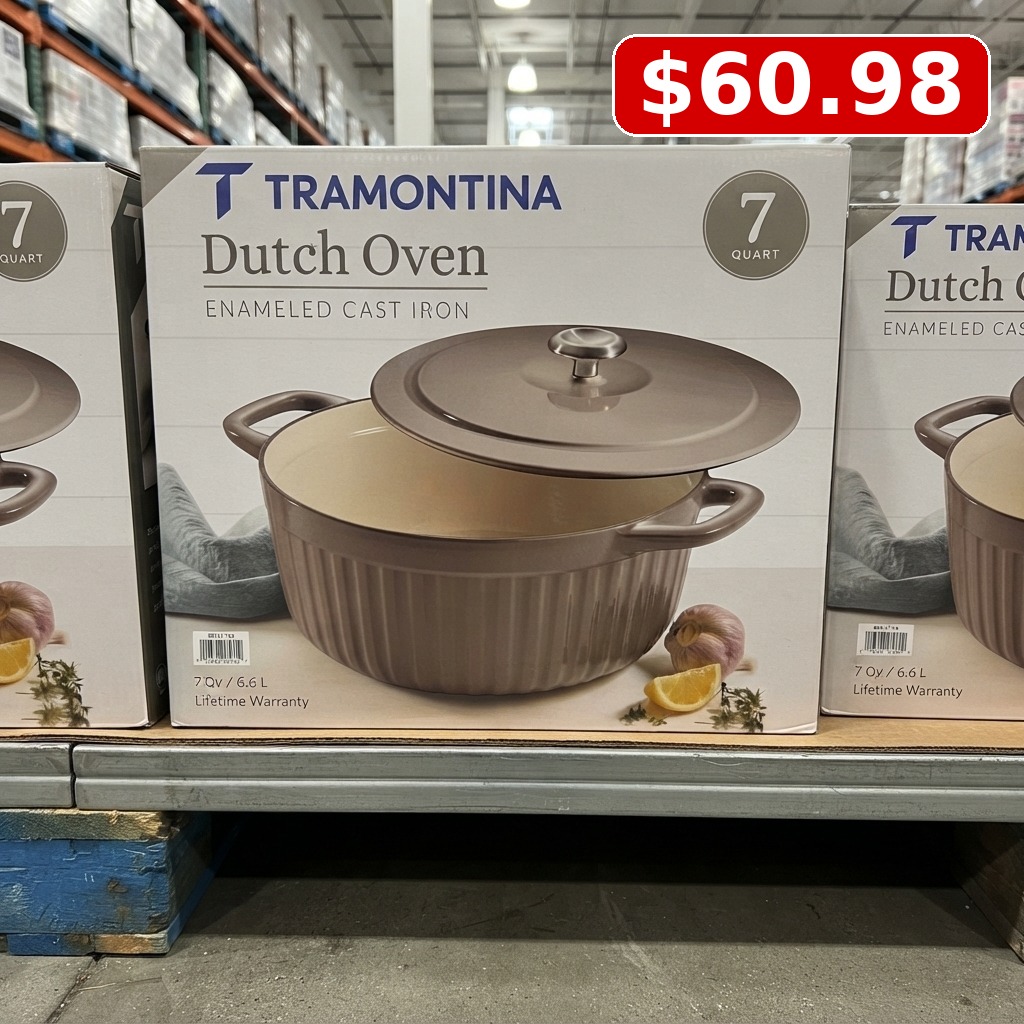 Tramontina Fluted Enameled Cast Iron Dutch Oven - Green