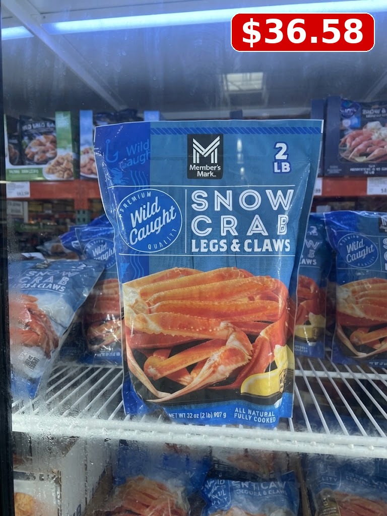 Member’s Mark Snow Crab Legs & Claws