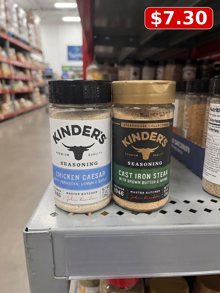 Kinder's Chicken Caesar Seasoning with Parmesan, Lemon & Garlic
