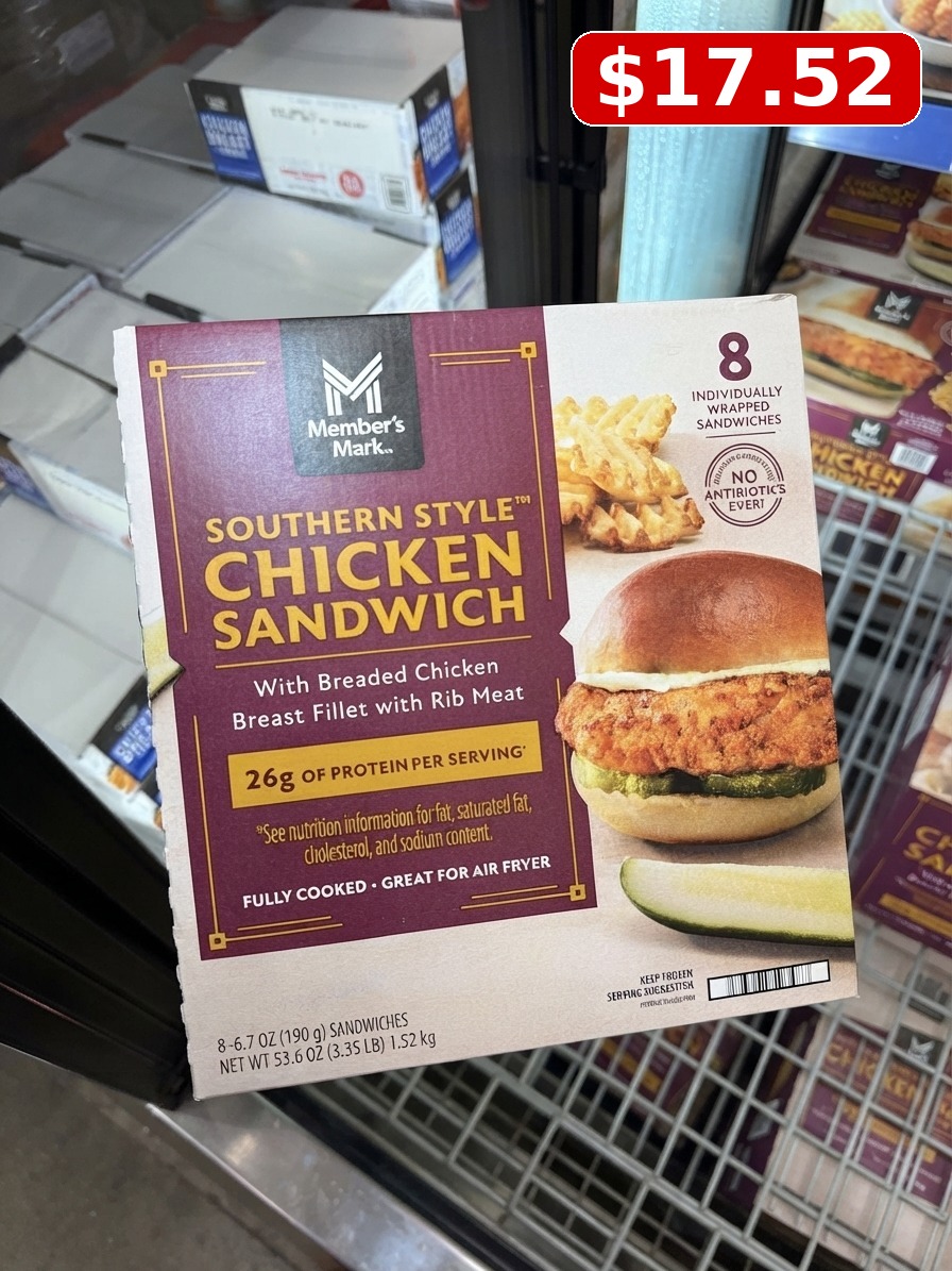 Member’s Mark Southern Style Chicken Sandwich