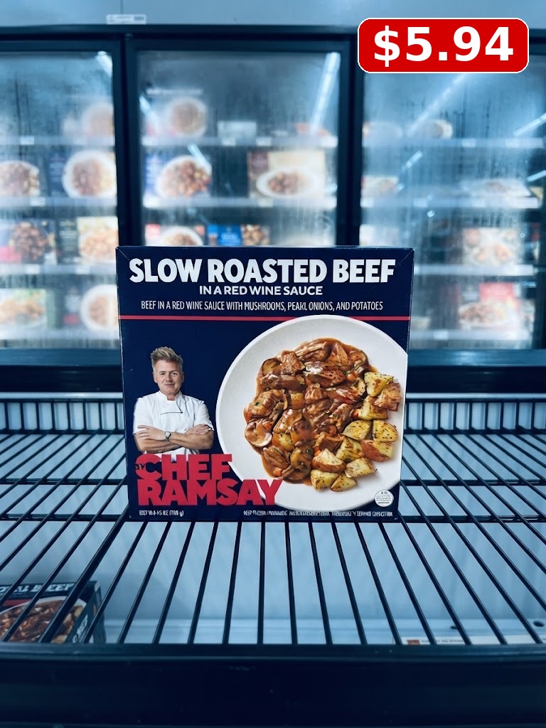 By Chef Ramsay Slow Roasted Beef in Red Wine Sauce