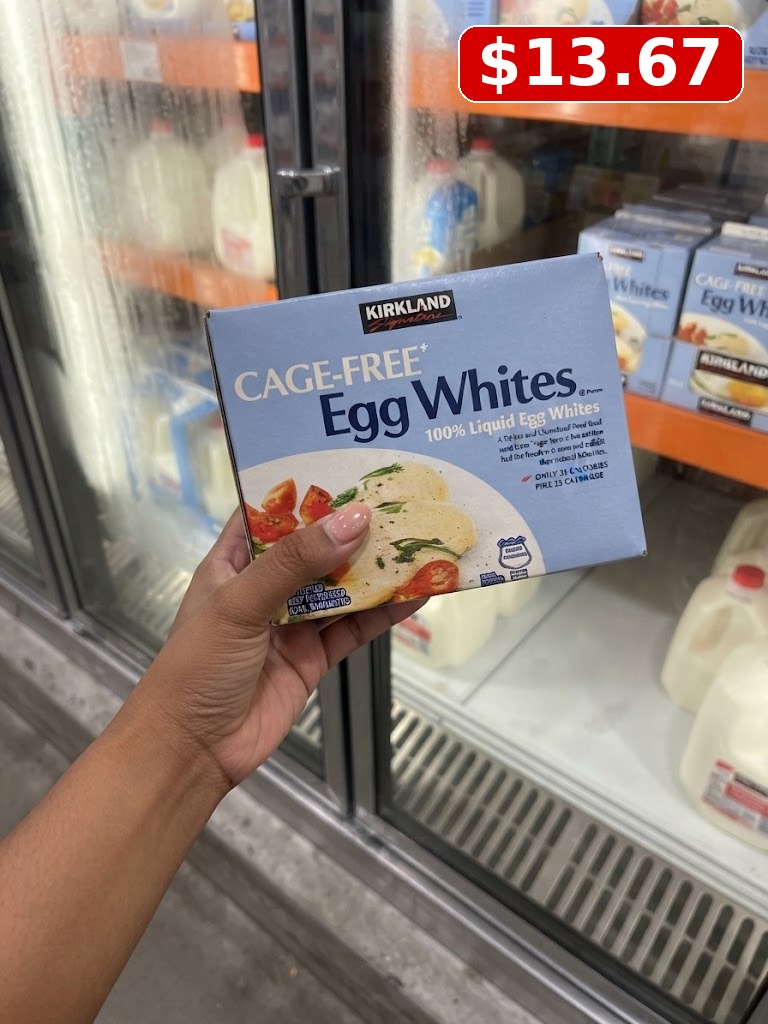 Kirkland Signature Liquid Egg Whites, Cage Free, 16 oz, 6-count