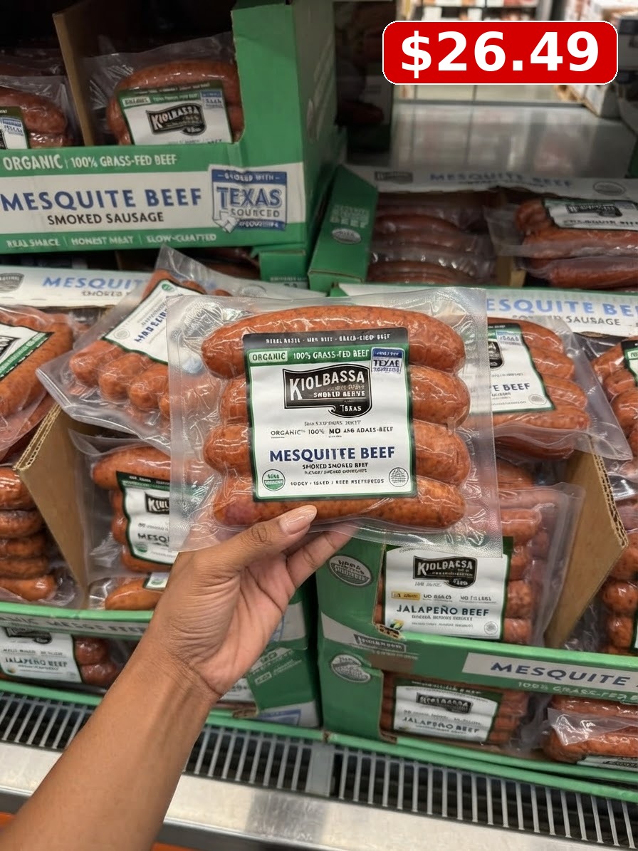 Kiolbassa Organic Mesquite Beef Sausage