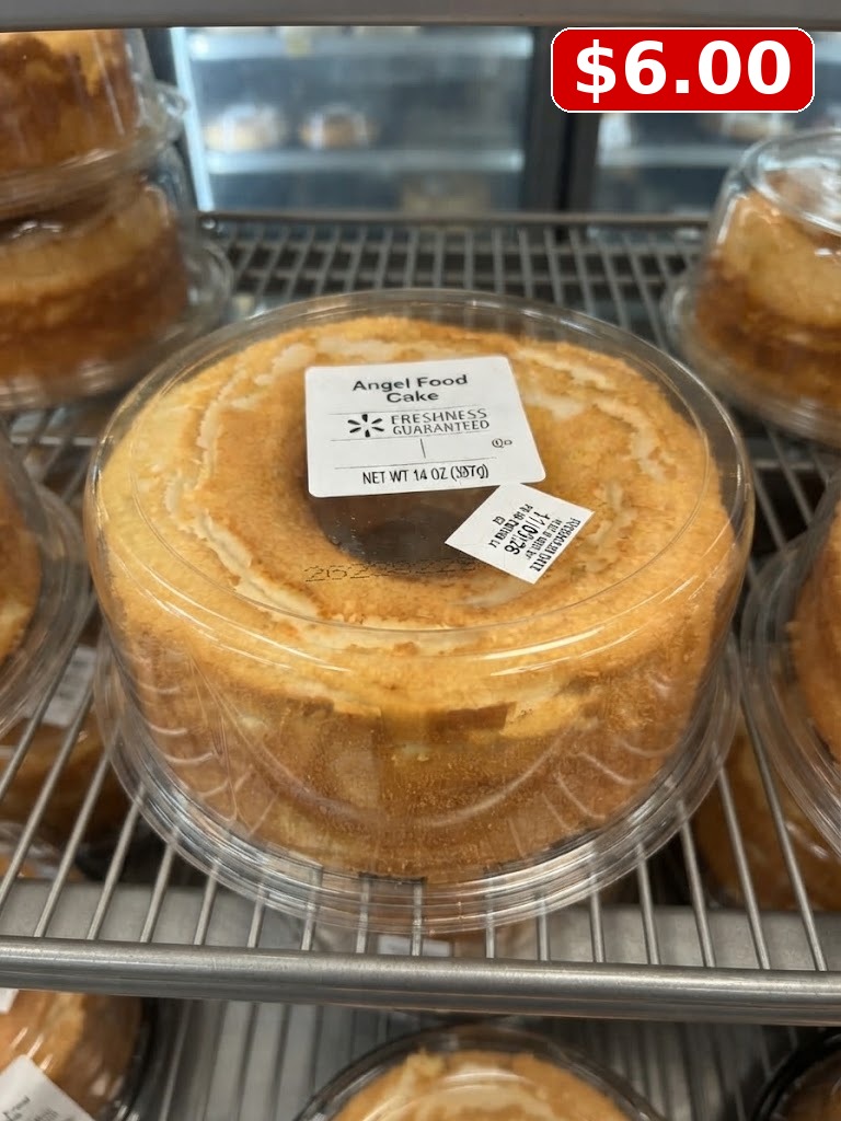 Freshness Guaranteed Angel Food Cake