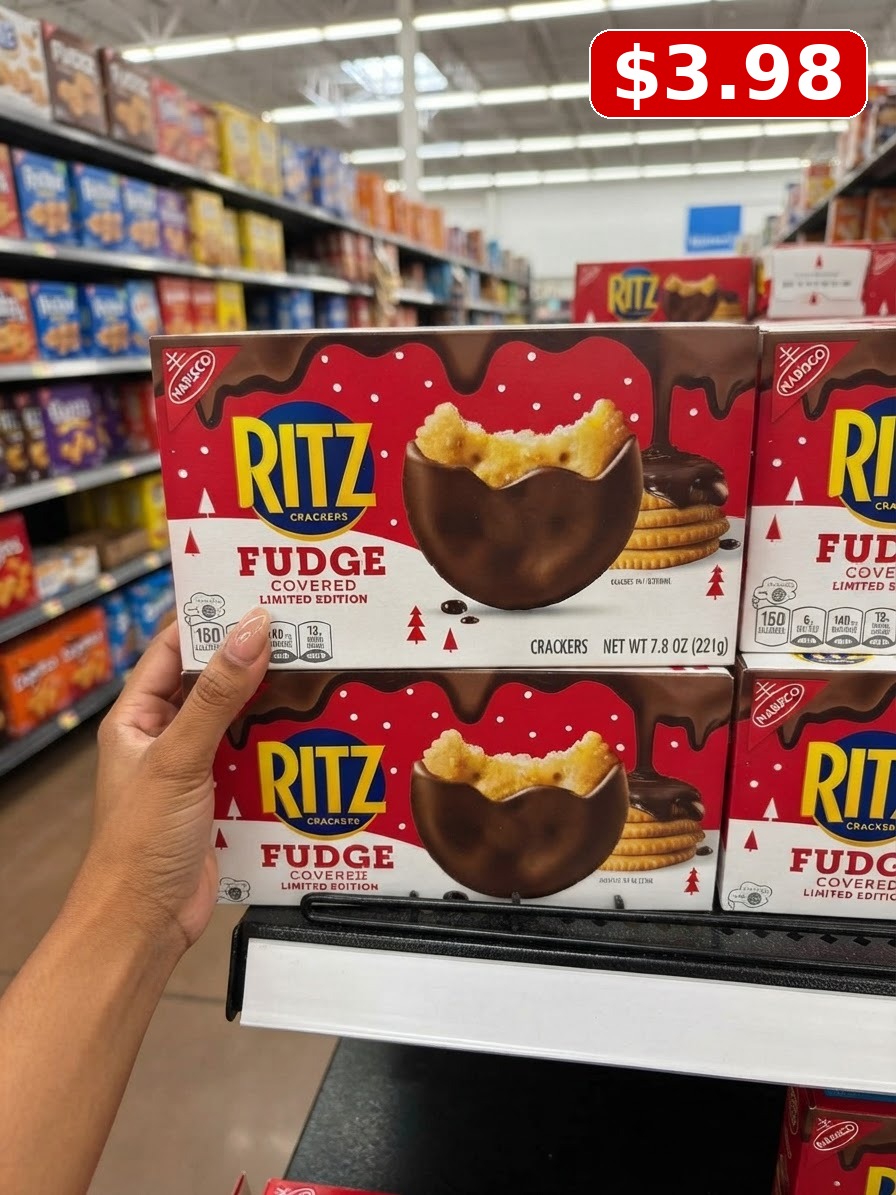 Ritz Fudge Crackers, Snacks For Kids And Adults, Party Snacks 8 oz
