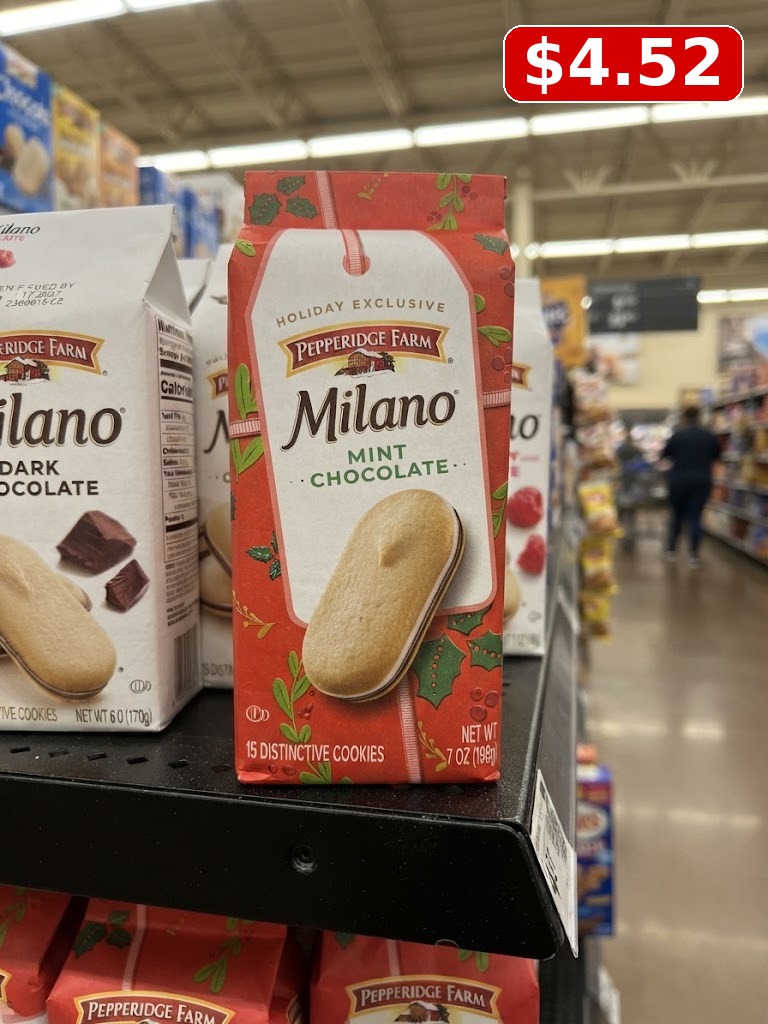 Pepperidge Farm Milano Mint Chocolate Cookies