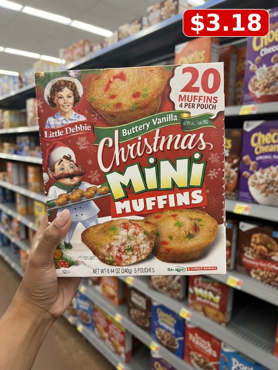 Little Debbie Fall Buttery Vanilla Mini Muffins