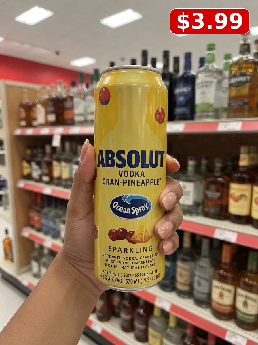 Absolut Ocean Spray Cranberry - 570ml Can