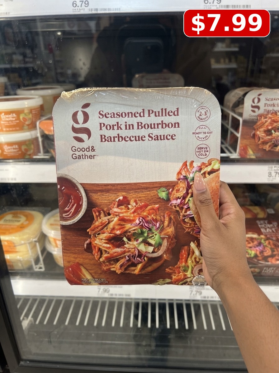 Seasoned Pulled Pork in Bourbon Barbecue Sauce - 16oz - Good & Gather™