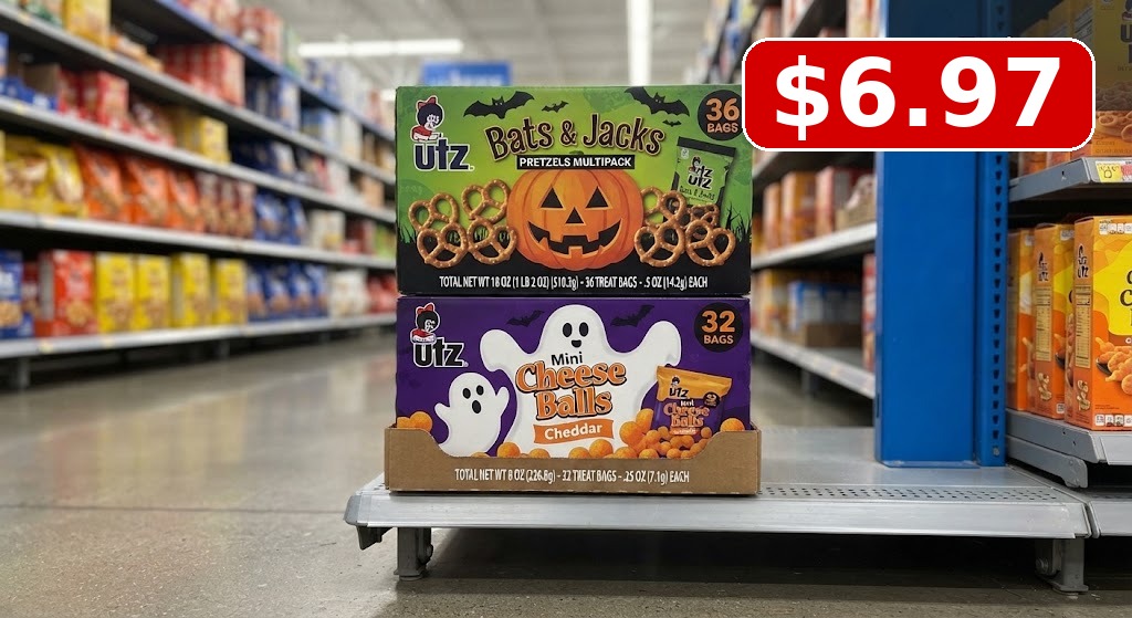 Utz Bats & Jacks Shaped Pretzels